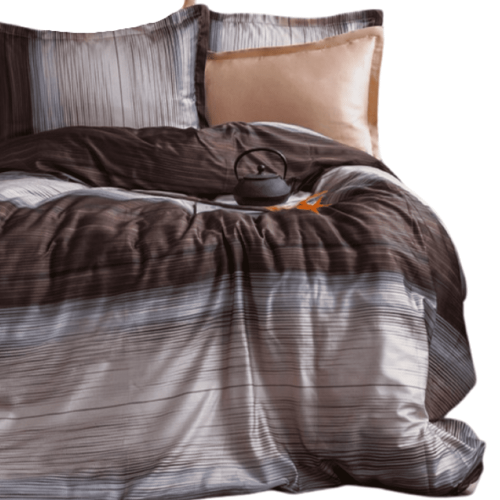 Obliečky z bavlneného saténu GERARD 200x220 / 4*50x70 cm.